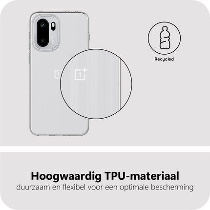 FlexLite Case - OnePlus 15R - Soft TPU Back Cover - Clear
