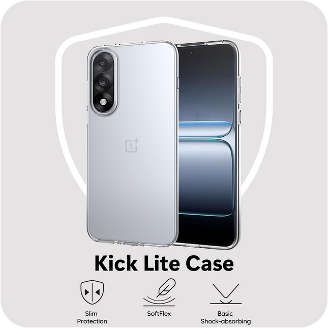 FlexLite Case - OnePlus Nord 5 - Soft TPU Back Cover - Clear