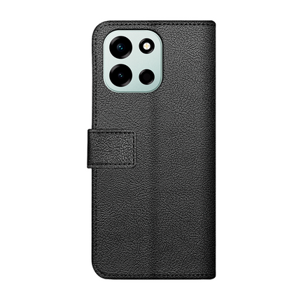 Classic Wallet Case - OnePlus Nord 6 - PU leather Book Case - Black