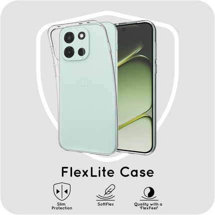 FlexLite Case - OnePlus Nord 6 - Soft TPU Back Cover - Clear