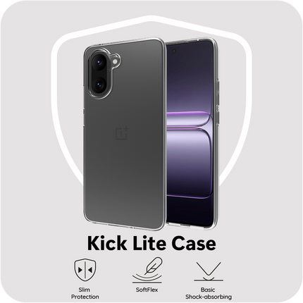 FlexLite Case - OnePlus Nord CE5 - Soft TPU Back Cover - Clear