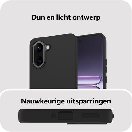 FlexLite Case - OnePlus Nord CE5 - Soft TPU Back Cover - Black