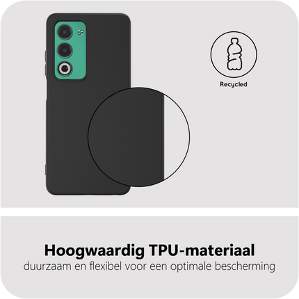 FlexLite Case - Oppo A5 (5G) - Soft TPU Back Cover - Black