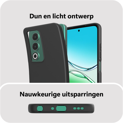 FlexLite Case - Oppo A5 (5G) - Soft TPU Back Cover - Black