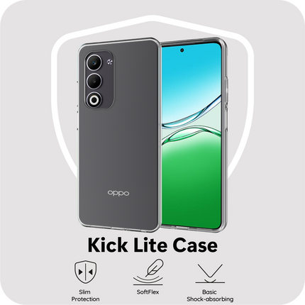 FlexLite Case - Oppo A5m - Soft TPU Back Cover - Clear