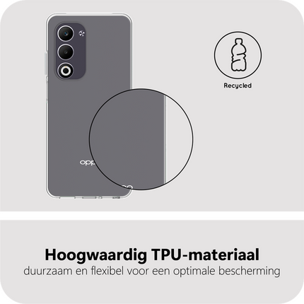 FlexLite Case - Oppo A5m - Soft TPU Back Cover - Clear