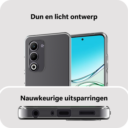 FlexLite Case - Oppo A5m - Soft TPU Back Cover - Clear