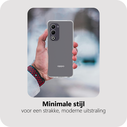 FlexLite Case - Oppo A5m - Soft TPU Back Cover - Clear