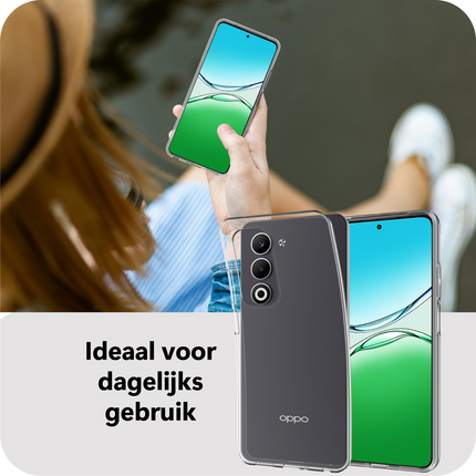 FlexLite Case - Oppo A5m - Soft TPU Back Cover - Clear