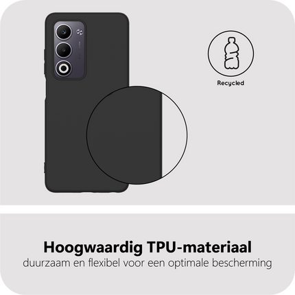 FlexLite Case - Oppo A5m - Soft TPU Back Cover - Black