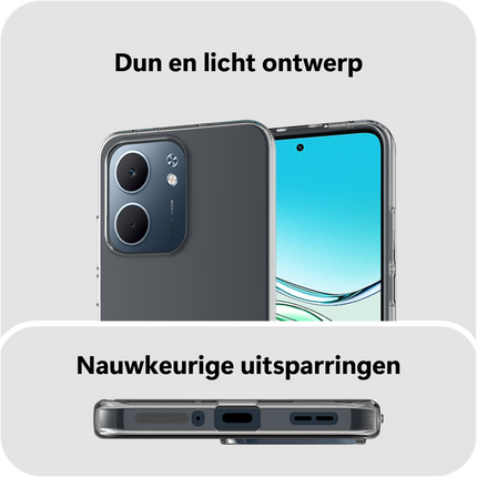 FlexLite Case - Oppo A5x - Soft TPU Back Cover - Clear