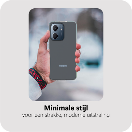 FlexLite Case - Oppo A5x - Soft TPU Back Cover - Clear