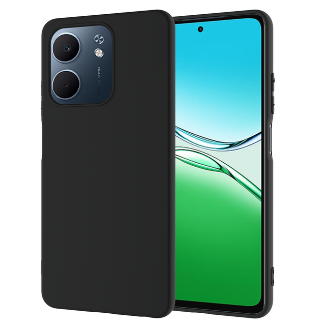 FlexLite Case - Oppo A5x - Soft TPU Back Cover - Black
