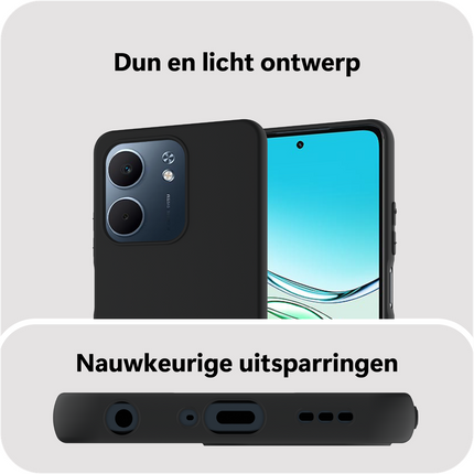 FlexLite Case - Oppo A5x - Soft TPU Back Cover - Black