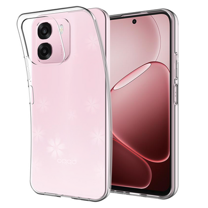 FlexLite Case - Oppo A6 (4G/5G) / A6s (4G/5G) - Soft TPU Back Cover - Clear