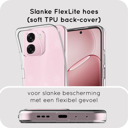 FlexLite Case - Oppo A6 (4G/5G) / A6s (4G/5G) - Soft TPU Back Cover - Clear