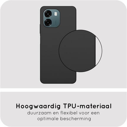 FlexLite Case - Oppo A6 (4G/5G) / A6s (4G/5G) - Soft TPU Back Cover - Black