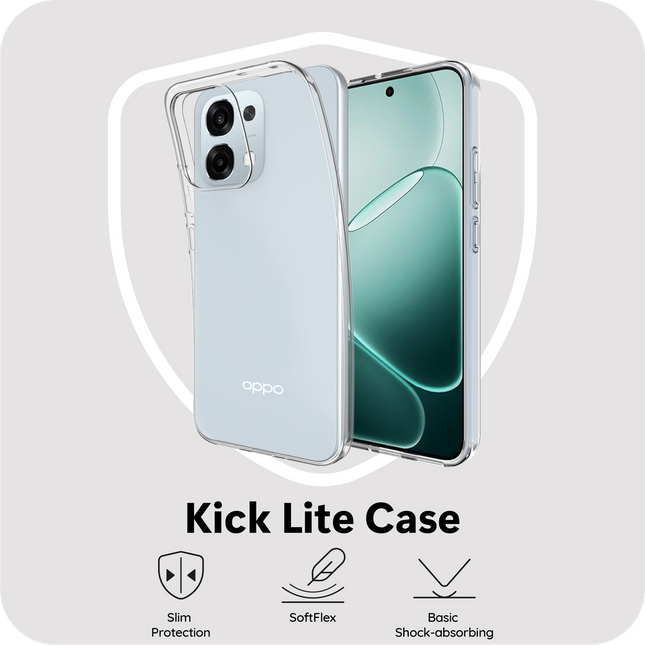 FlexLite Case - Oppo A6 Pro - Soft TPU Back Cover - Clear
