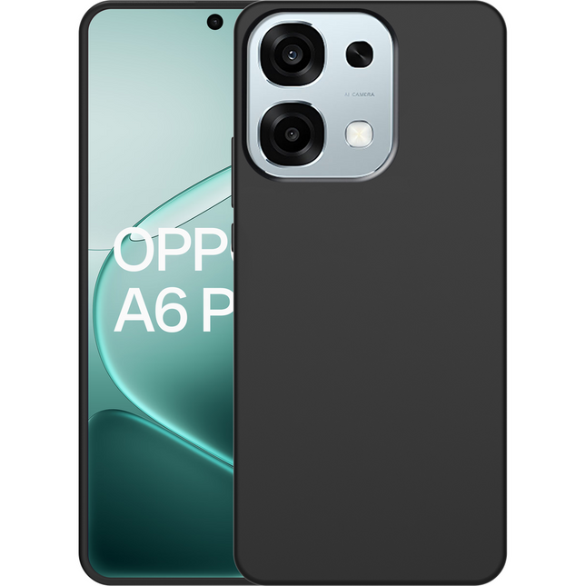 FlexLite Case - Oppo A6 Pro - Soft TPU Back Cover - Black