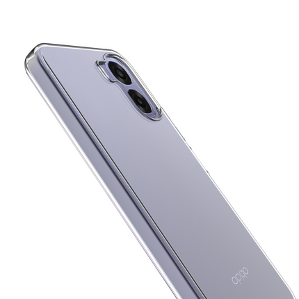 FlexLite Case - Oppo A6x (4G/5G) - Soft TPU Back Cover - Clear