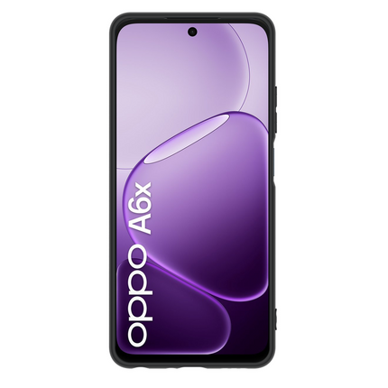 FlexLite Case - Oppo A6x (4G/5G) - Soft TPU Back Cover - Black