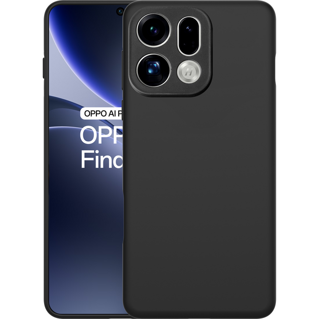 FlexLite Case - Oppo Find X9 / X9s - Soft TPU Back Cover - Black