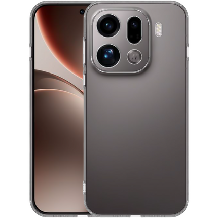 FlexLite Case - Oppo Find X9 Pro - Soft TPU Back Cover - Clear