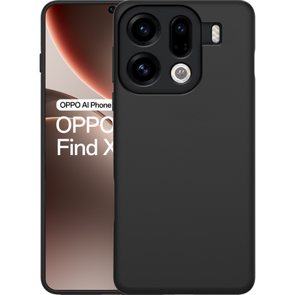FlexLite Case - Oppo Find X9 Pro - Soft TPU Back Cover - Black