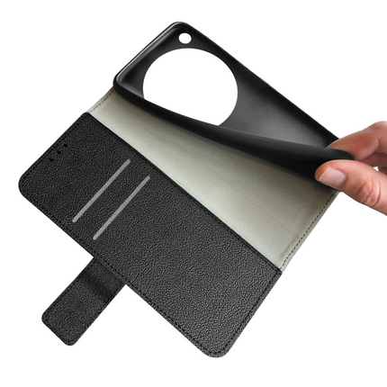 Classic Wallet Case - Oppo Find X9 Ultra - PU leather Book Case - Black