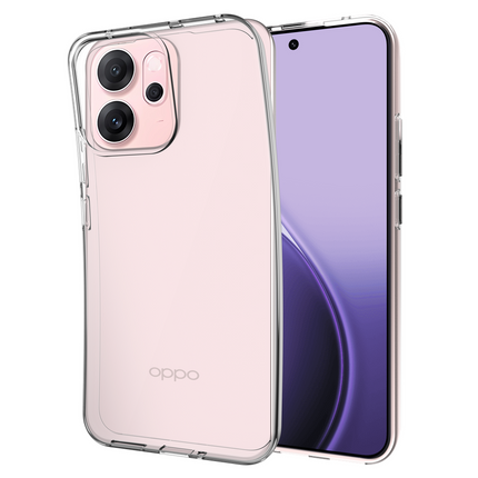 FlexLite Case - Oppo Reno14 F - Soft TPU Back Cover - Clear