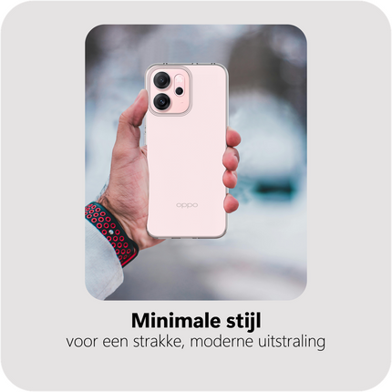 FlexLite Case - Oppo Reno14 F - Soft TPU Back Cover - Clear