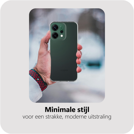 FlexLite Case - Oppo Reno14 - Soft TPU Back Cover - Clear