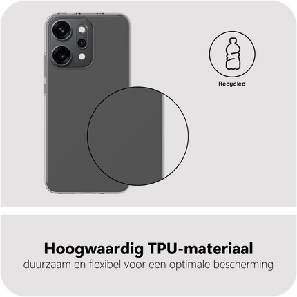 FlexLite Case - Oppo Reno14 Pro - Soft TPU Back Cover - Clear