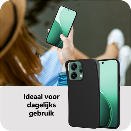 FlexLite Case - Oppo Reno14 Pro - Soft TPU Back Cover - Black
