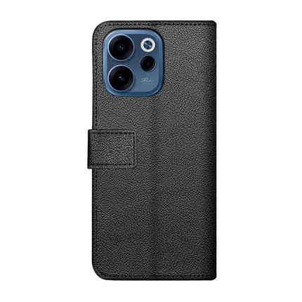 Classic Wallet Case - Oppo Reno15 F - PU leather Book Case - Black