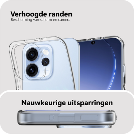 FlexLite Case - Oppo Reno15 - Soft TPU Back Cover - Clear