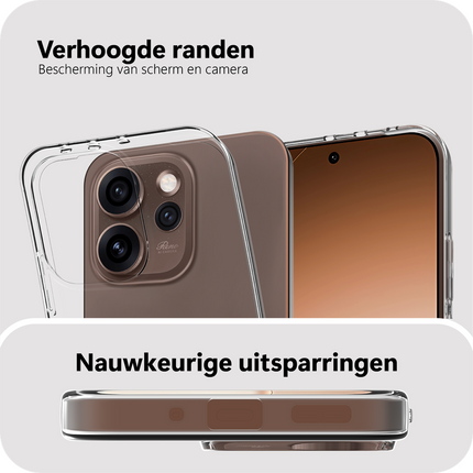 FlexLite Case - Oppo Reno15 Pro Max - Soft TPU Back Cover - Clear
