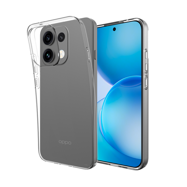 FlexLite Case - Oppo Reno16 / Reno16 Pro - Soft TPU Back Cover - Clear
