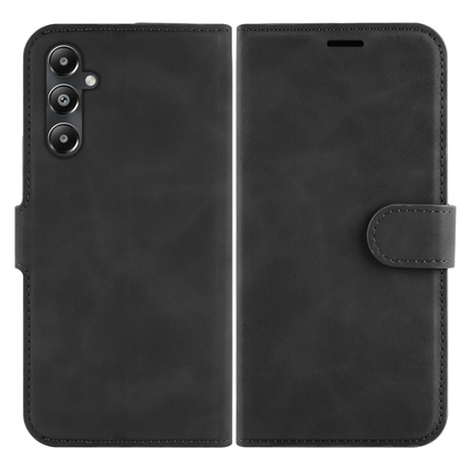 PrimeWallet Case - Samsung Galaxy A05s - PU leather Wallet Case - Black