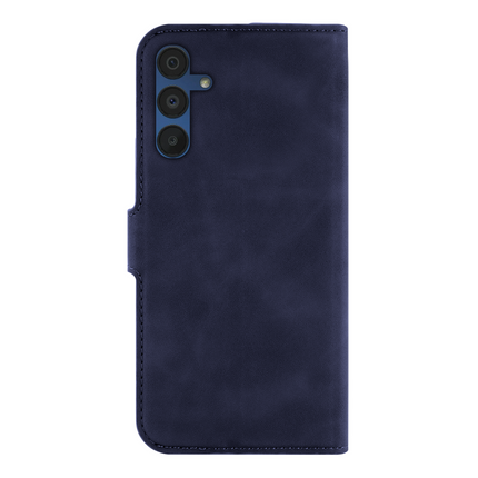 PrimeWallet Case - Samsung Galaxy A15 (4G/5G) - PU leather Wallet Case - Blue