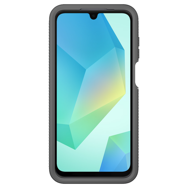 360 Defense Case - Samsung Galaxy A16 Hoesje - Full Body Protection with Built-in Screenprotector - Black