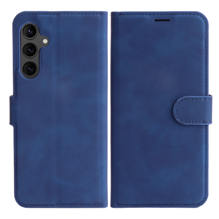 PrimeWallet Case - Samsung Galaxy A16 - PU leather Wallet Case - Blue