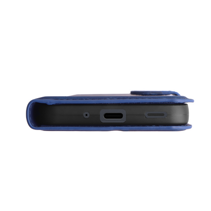 PrimeWallet Case - Samsung Galaxy A16 - PU leather Wallet Case - Blue