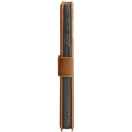 PrimeWallet Case - Samsung Galaxy A16 - PU leather Wallet Case - Brown
