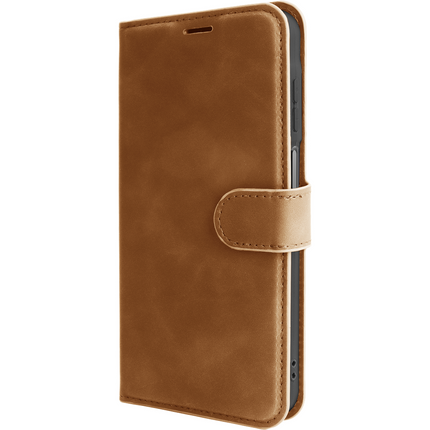 PrimeWallet Case - Samsung Galaxy A16 - PU leather Wallet Case - Brown