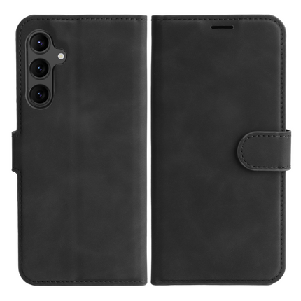 PrimeWallet Case - Samsung Galaxy A16 - PU leather Wallet Case - Black