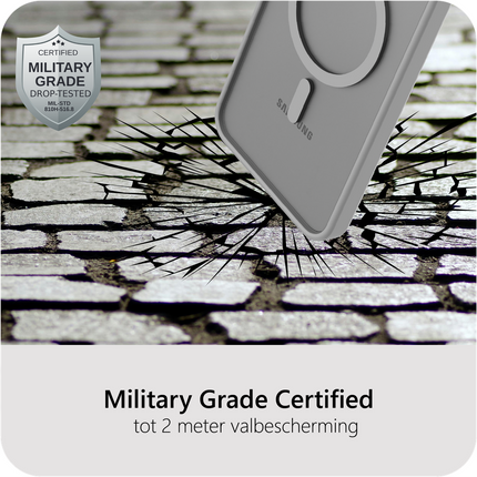 ArmorElite Case - Samsung Galaxy A17 (4G / 5G) - Military Grade Back Cover - (compatible with MagSafe) - Grey