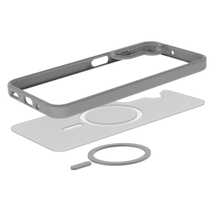 ArmorElite Case - Samsung Galaxy A17 (4G / 5G) - Military Grade Back Cover - (compatible with MagSafe) - Grey