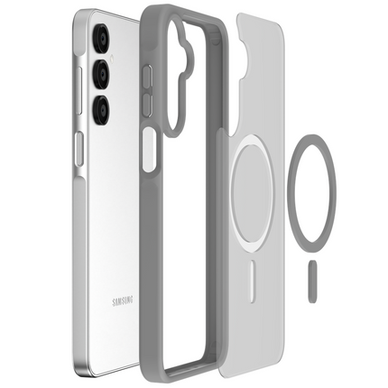 ArmorElite Case - Samsung Galaxy A17 (4G / 5G) - Military Grade Back Cover - (compatible with MagSafe) - Grey