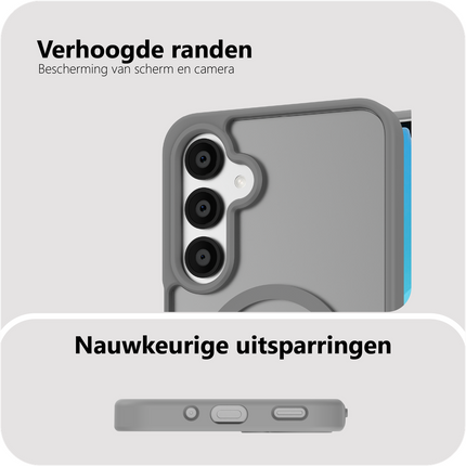 ArmorElite Case - Samsung Galaxy A17 (4G / 5G) - Military Grade Back Cover - (compatible with MagSafe) - Grey